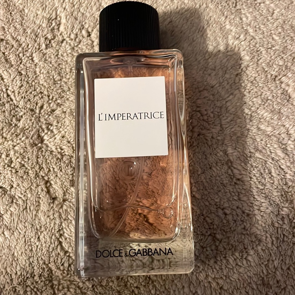 Dolce & Gabana L’Imperatrice 3.4 oz. Slightly used (see photo of remaining)